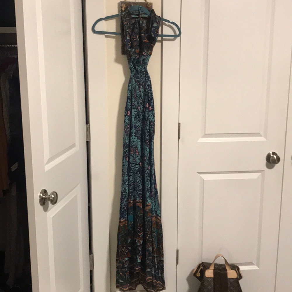 Free People Maribelle Halter Jumpsuit